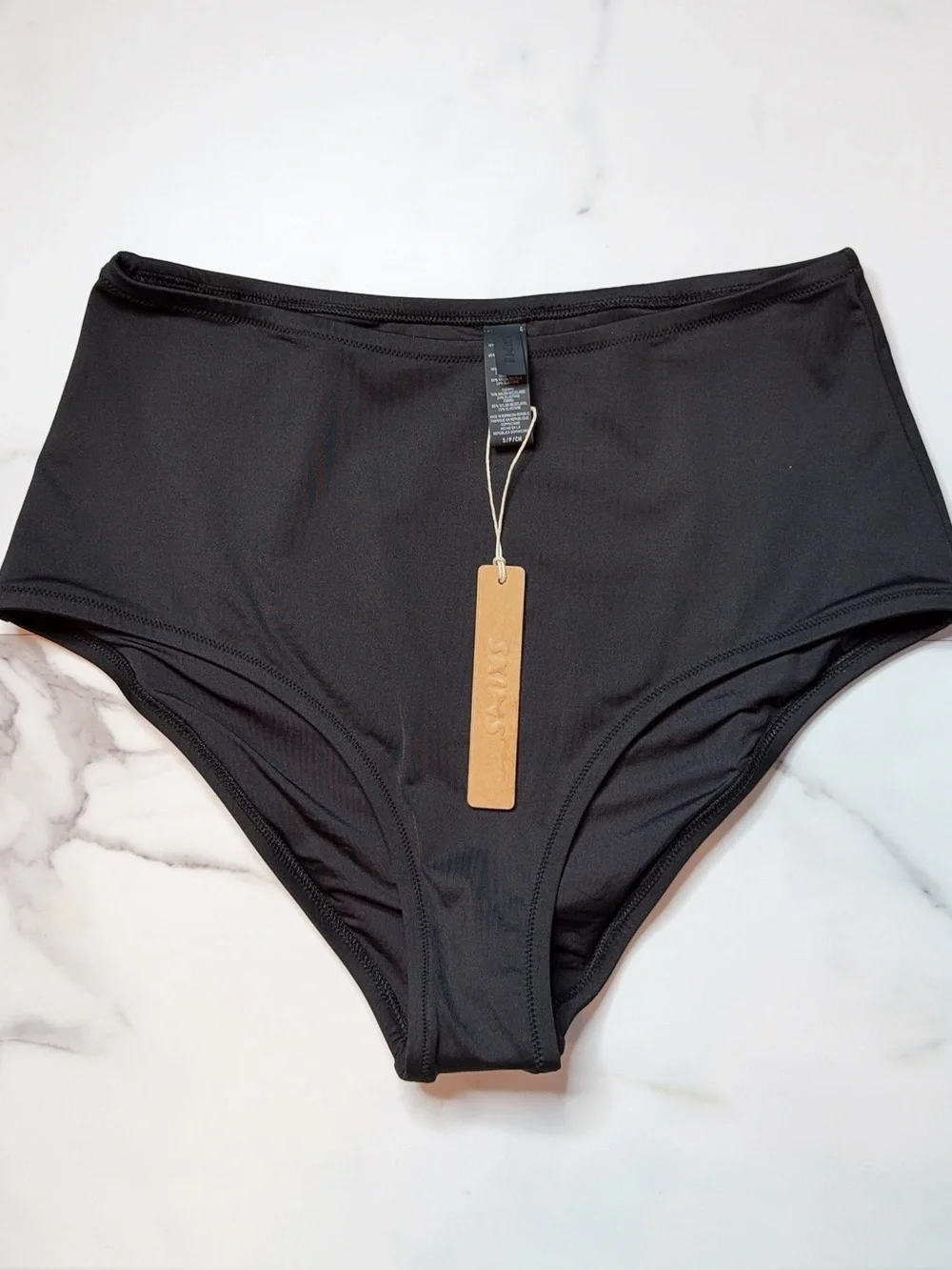NWT Skims Signature Swim Full Brief Bikini Bottom